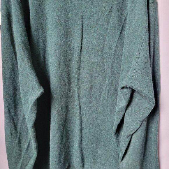 Polo Ralph Lauren Estate-Rib Quarter-Zip Pullover Green 2XLT - Picture 11 of 16